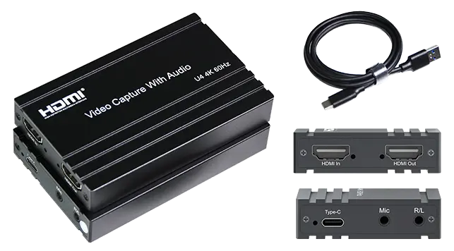 Interfaces et port de capture de type C en vedette